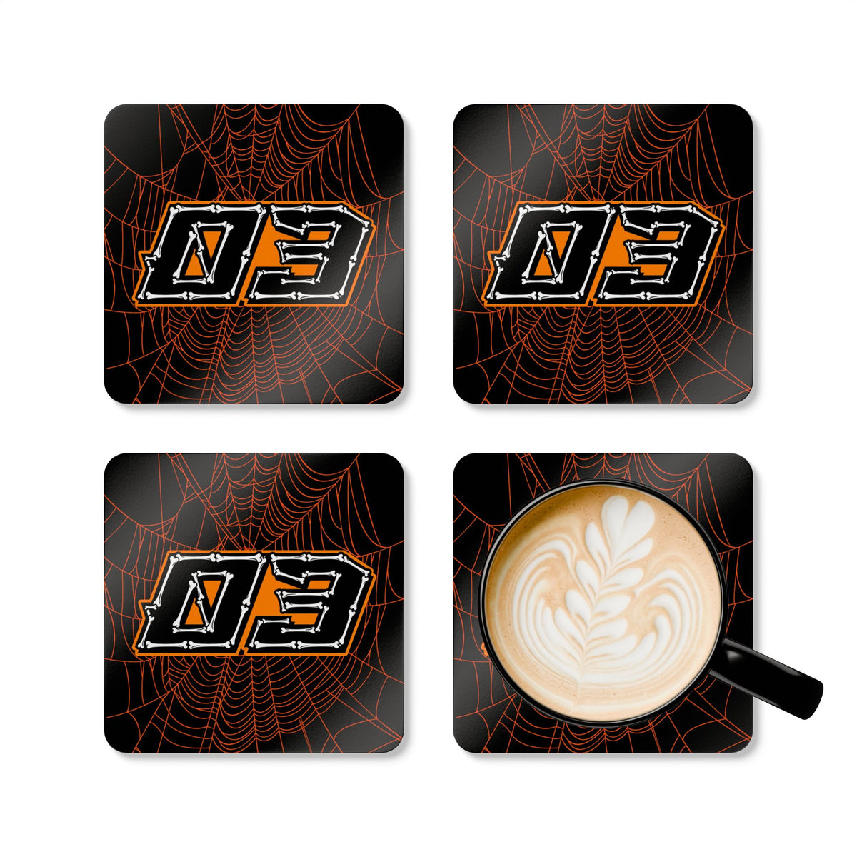 D'lucca #03 - Haunted Grid Coaster Set