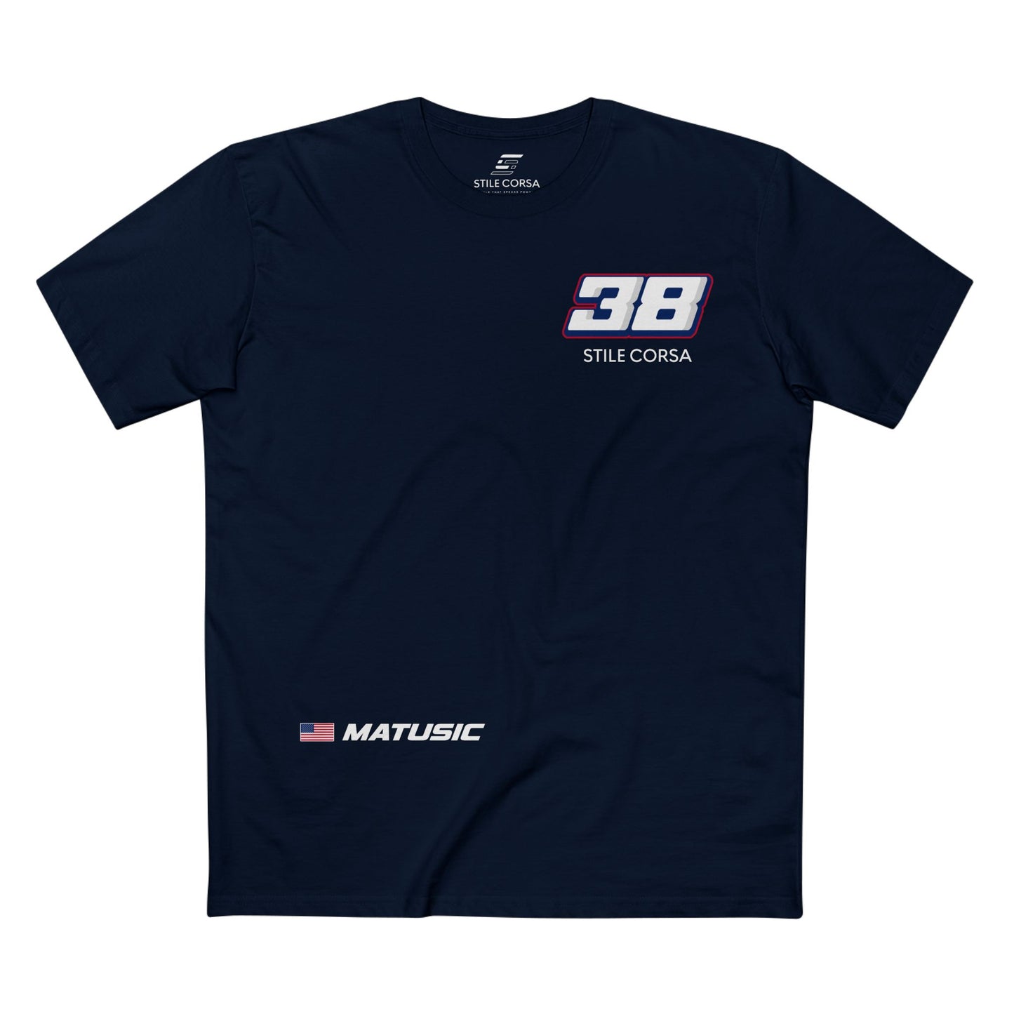 Matusic #38 Raceday Tee - Men's Fit