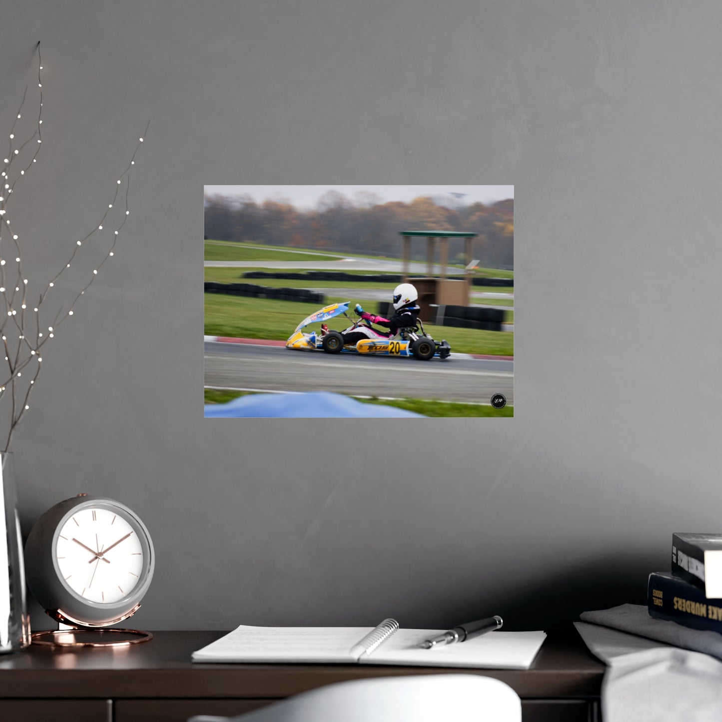 Blur of the Storm – Matte Finish Poster