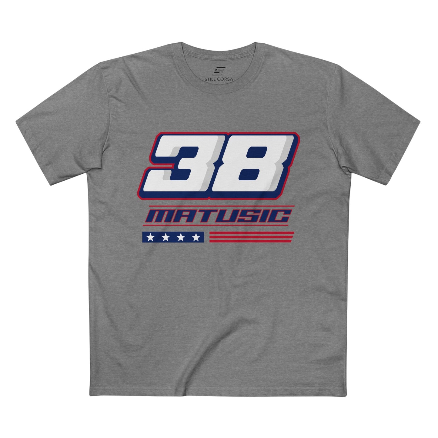 Matusic #38 Stars & Stripes Tee - Men's Fit