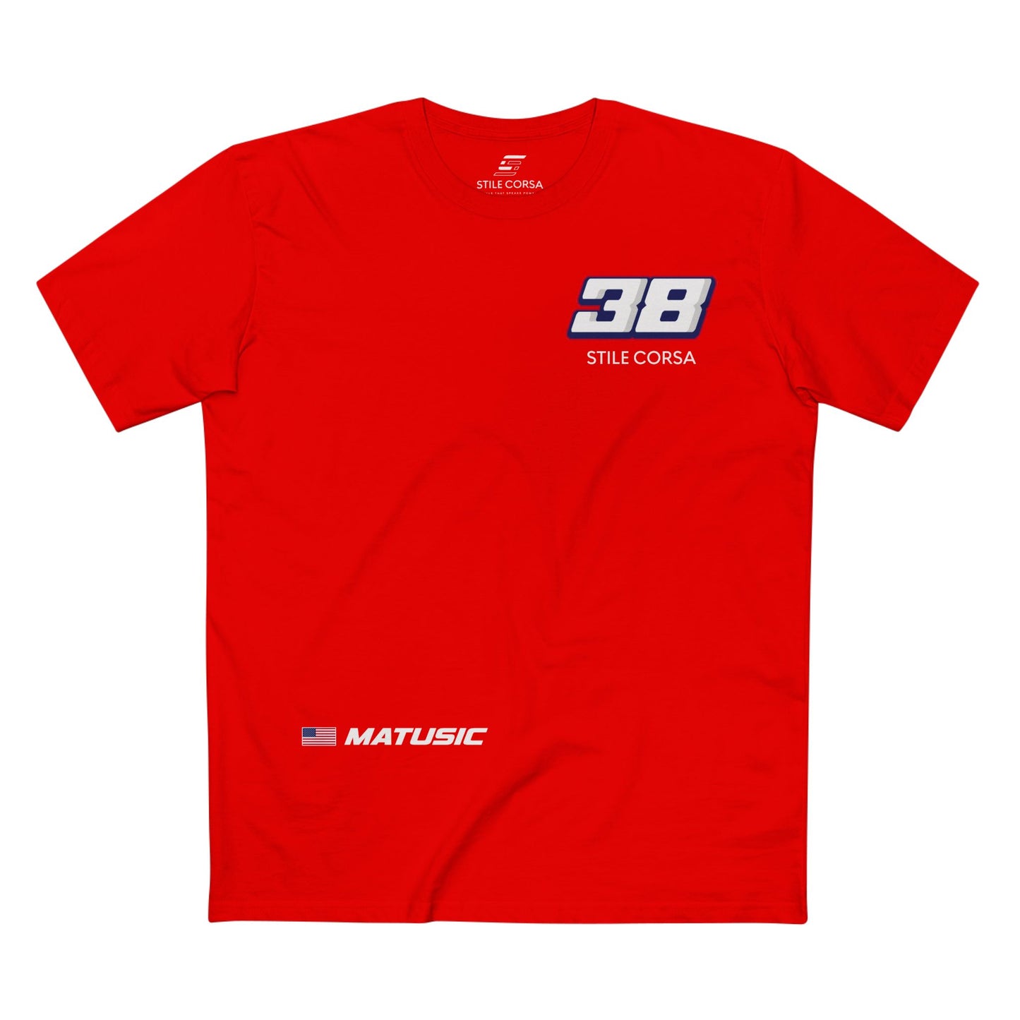 Matusic #38 Raceday Tee - Men's Fit