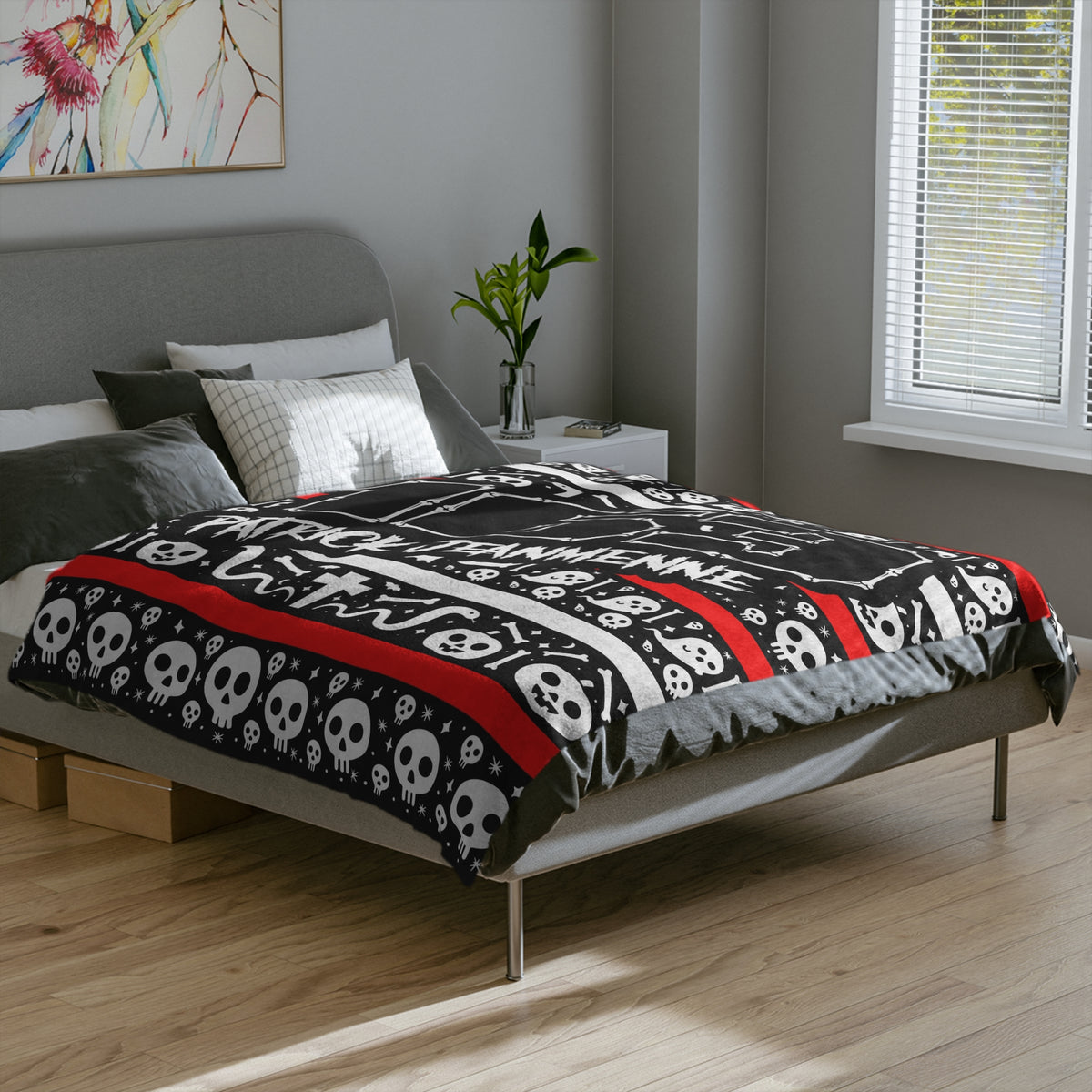 Jeanmenne #163 - Trackside Haunt Blanket