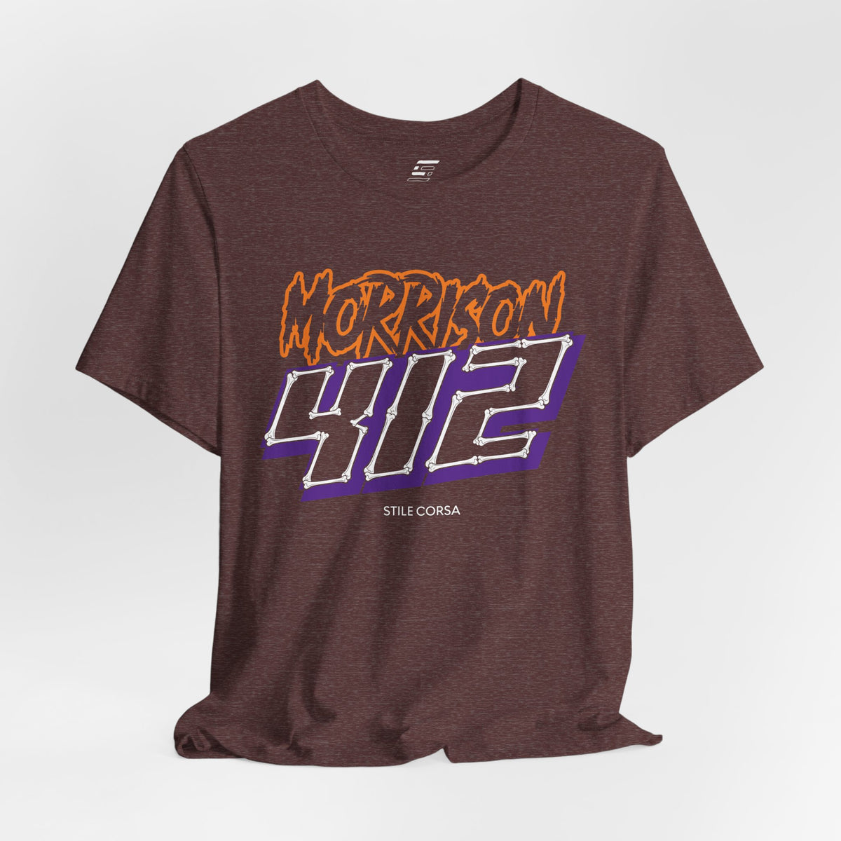 Morrison #412 — Haunted Grid Signature Tee