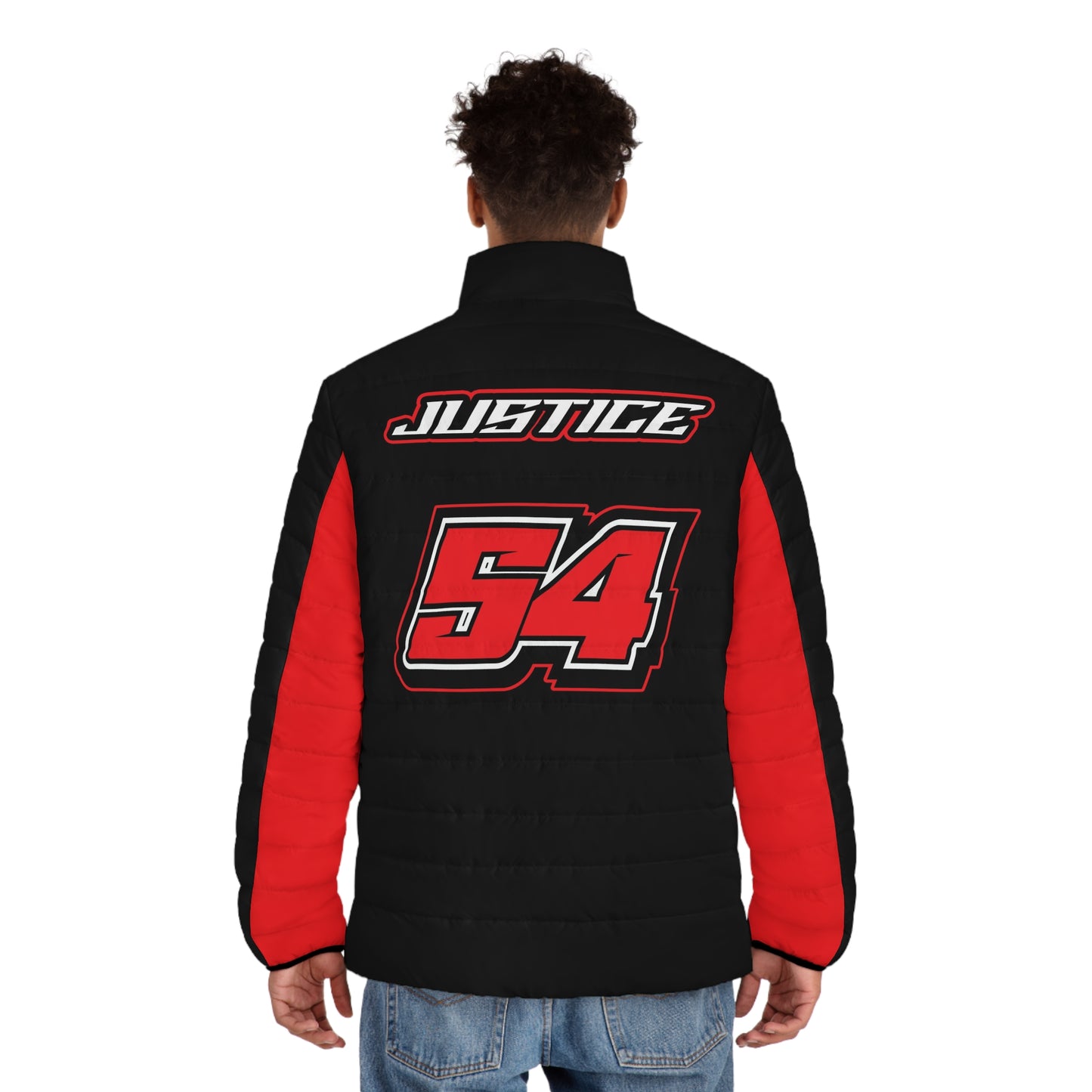Brandon Justice #8 Black Fury Puffer - Men's Fit