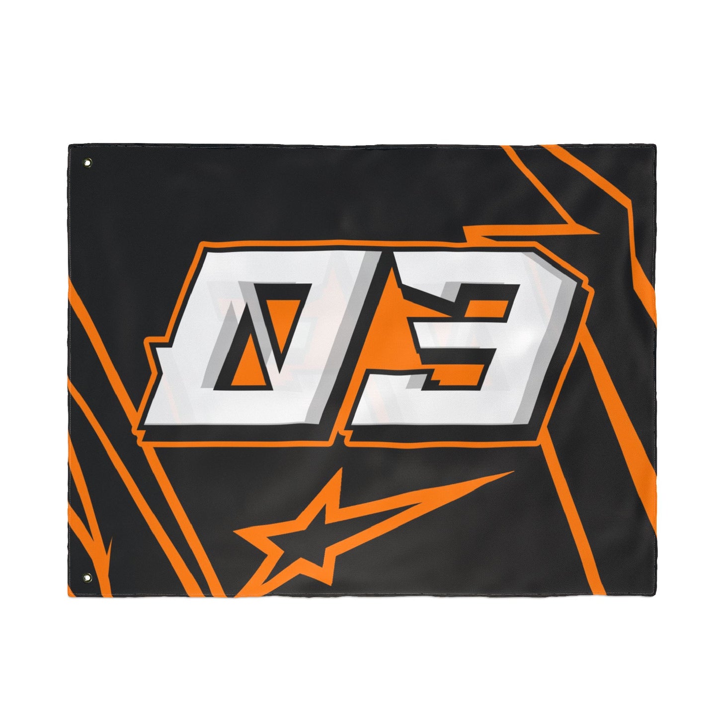 D'lucca #03 Gridwave Flag
