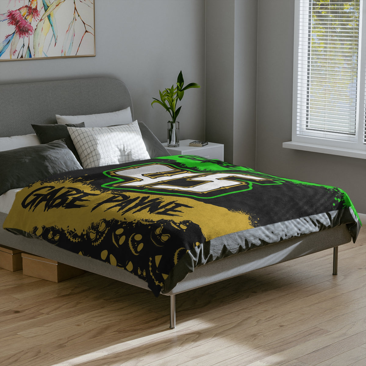 Payne #45 - Trackside Haunt Blanket