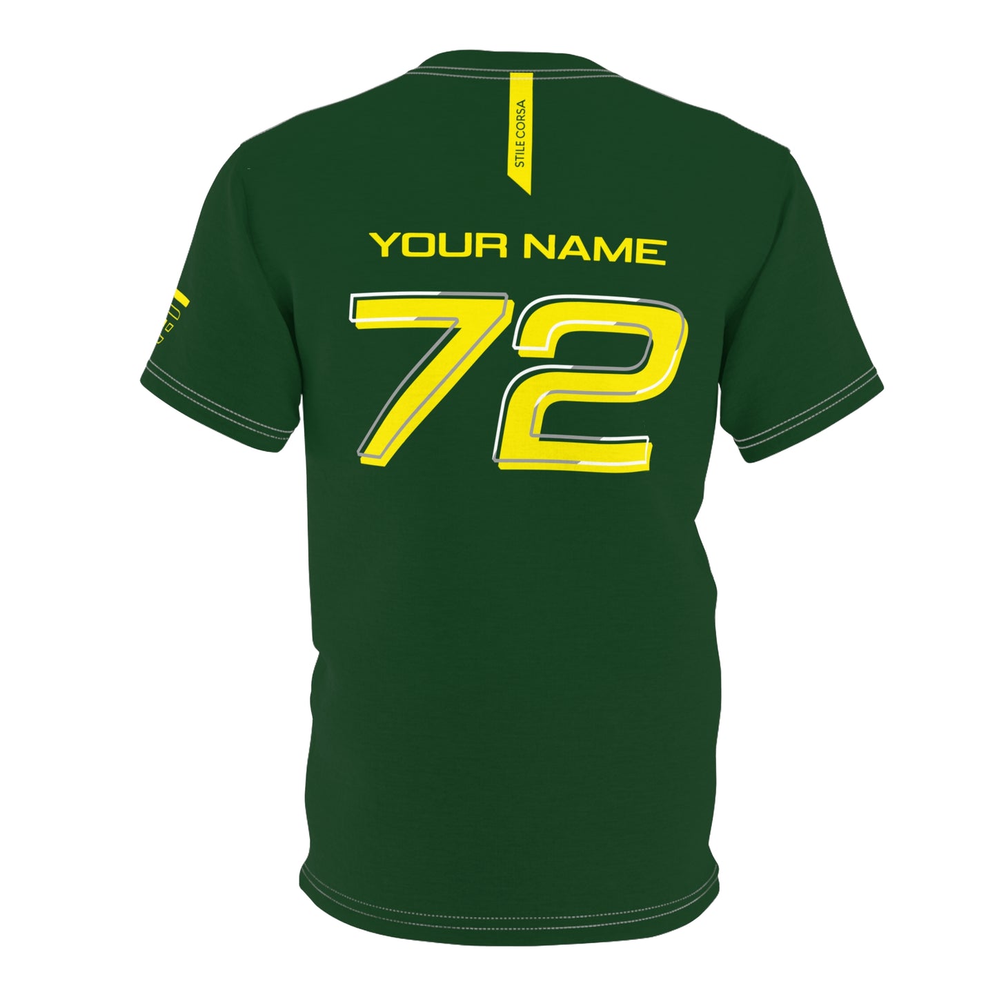 Fast Spirit Performance Tee – Unisex, Custom Name & Number