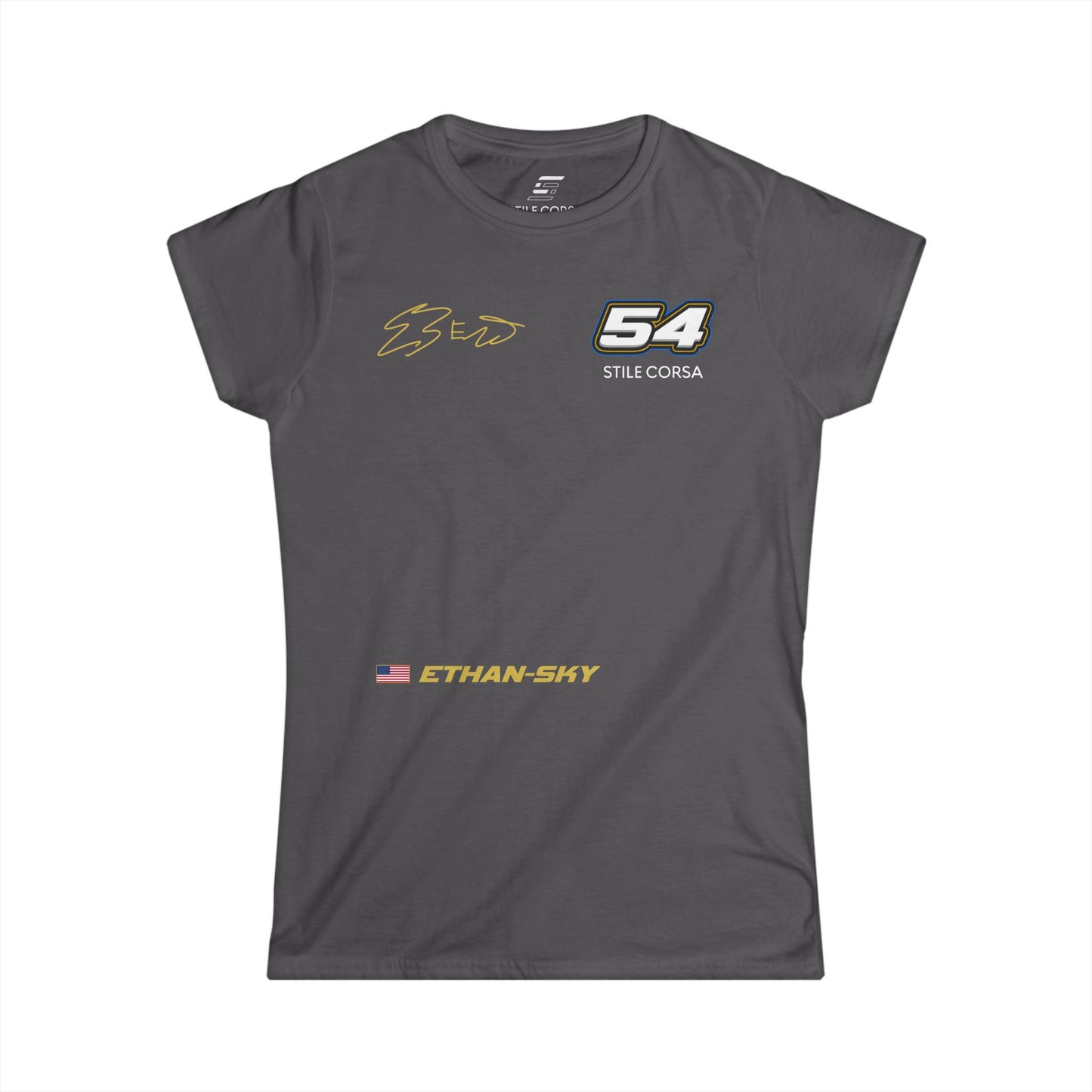 Ethan-Sky Manjencic #54 Raceday Tee - Women's Fit