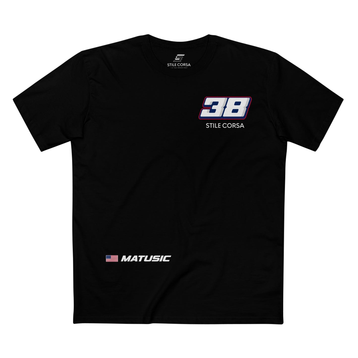 Matusic #38 Raceday Tee - Men's Fit