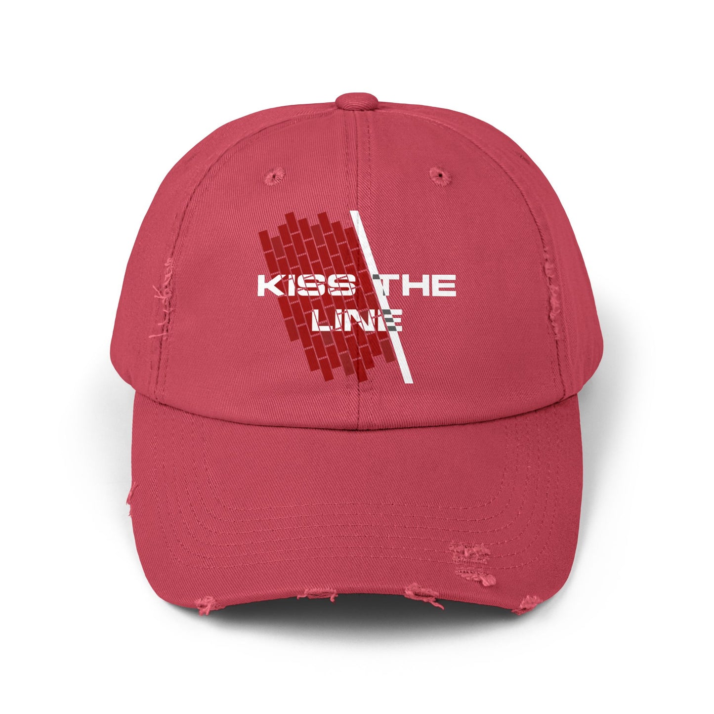 Kiss the Line - Vintage Style Cap