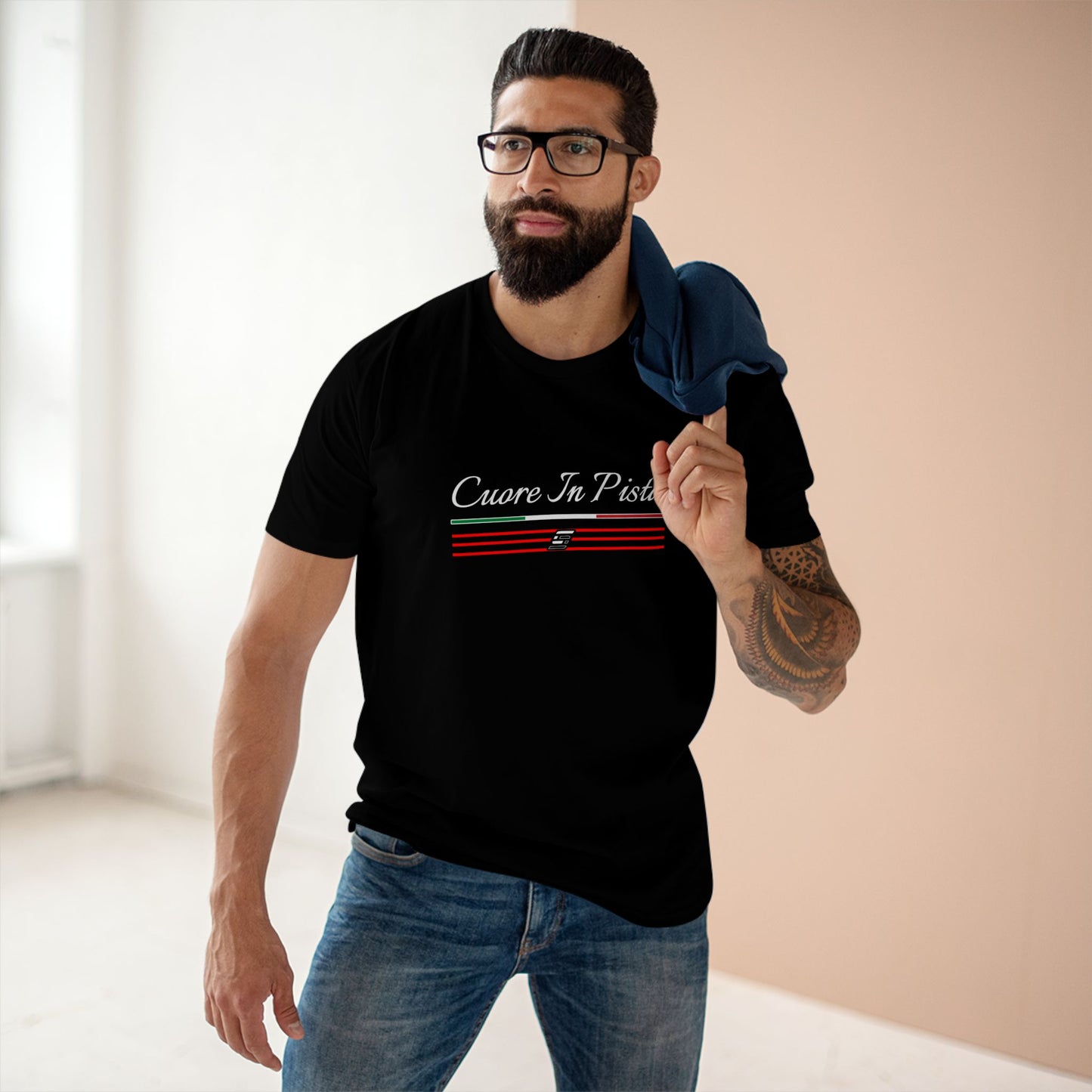"Cuore In Pista" T-Shirt Italian Style
