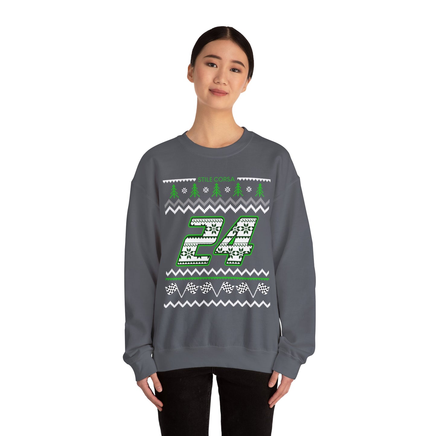 Greene #24 Forest Holiday Crewneck