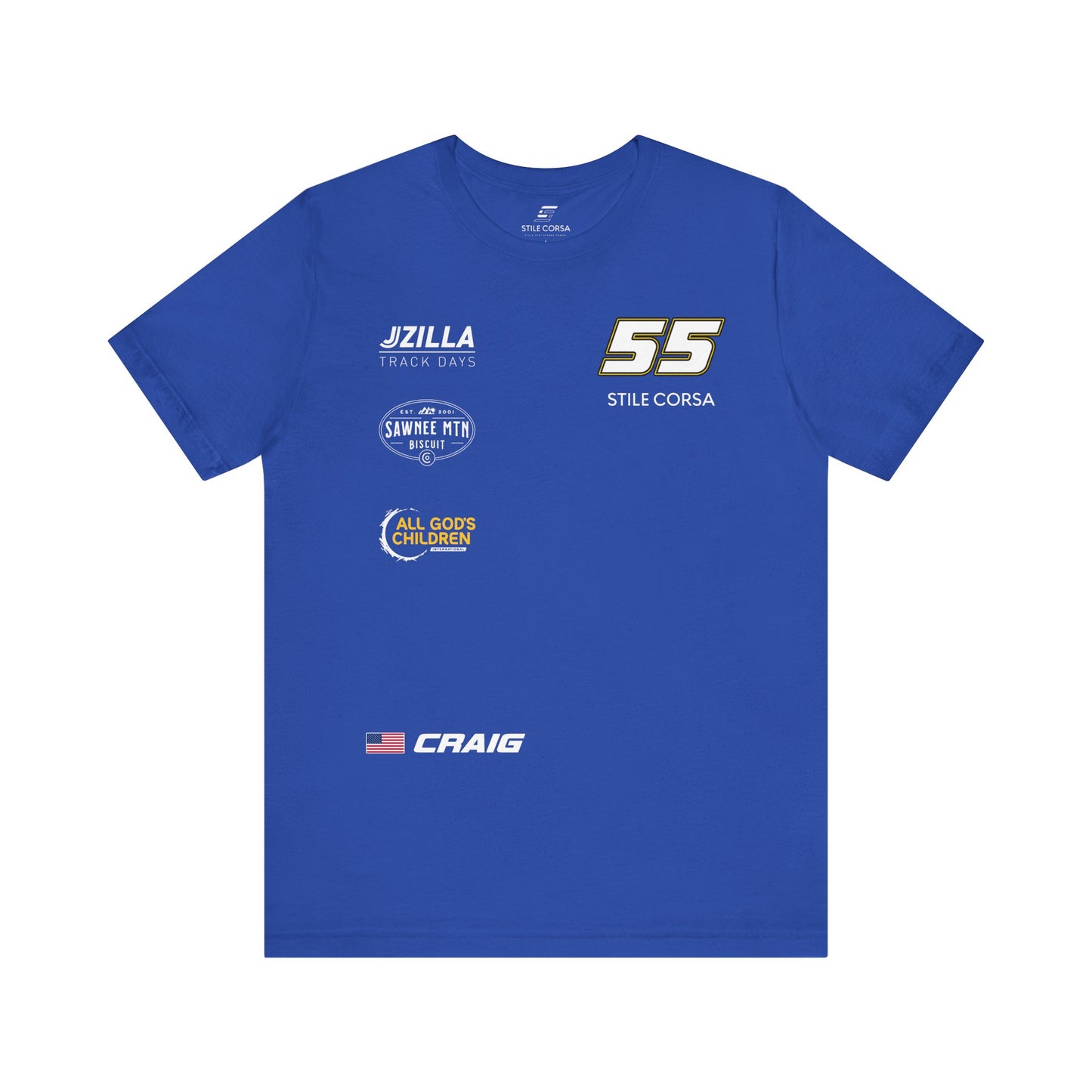 Carson Craig #55 Raceday Tee - Men's Fit