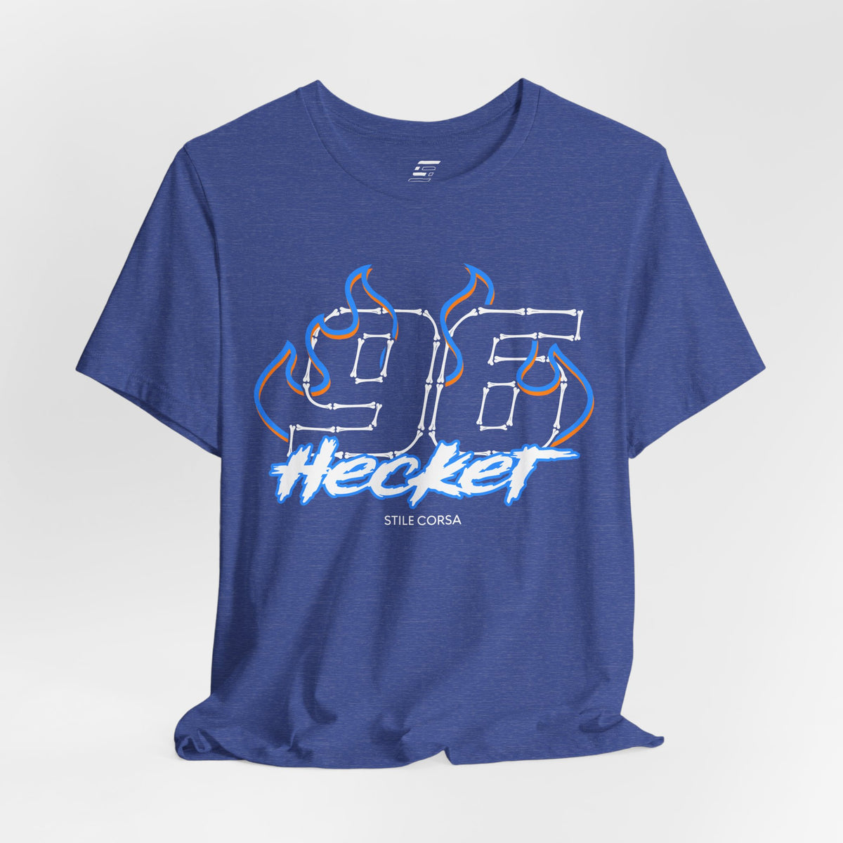 Hecker #96 — Haunted Grid Signature Tee
