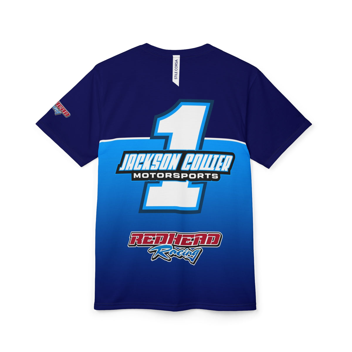 Jackson Collier #1 Slipstream Deep Blue Performance Tee