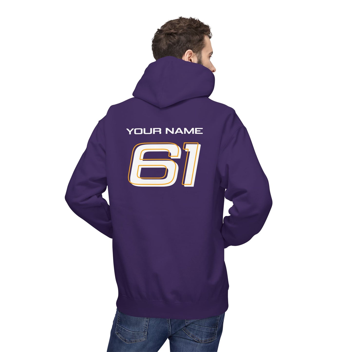Midnight Apex GP Line - Customizable Hoodie