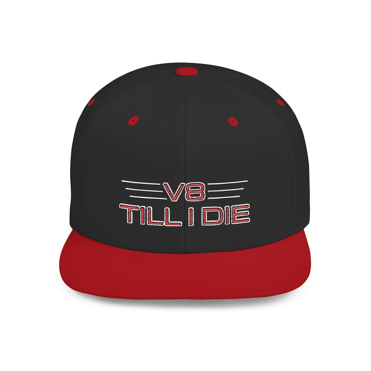 'V8 TILL I DIE' Snapback Cap