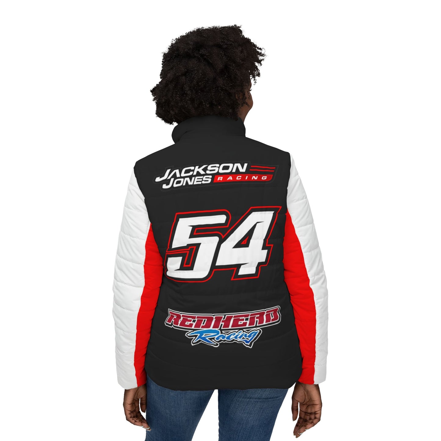 Jackson Jones #54 Track Dominator Puffer - Women's Fit