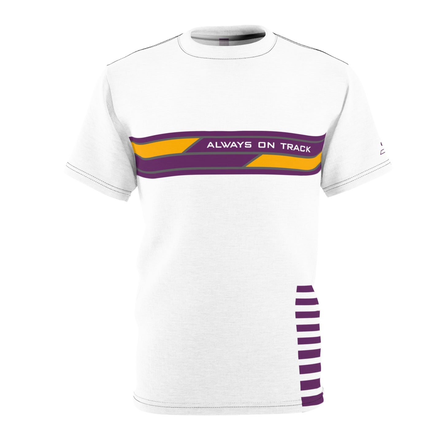 Always On Track Performance Tee – Unisex, Custom Name & Number