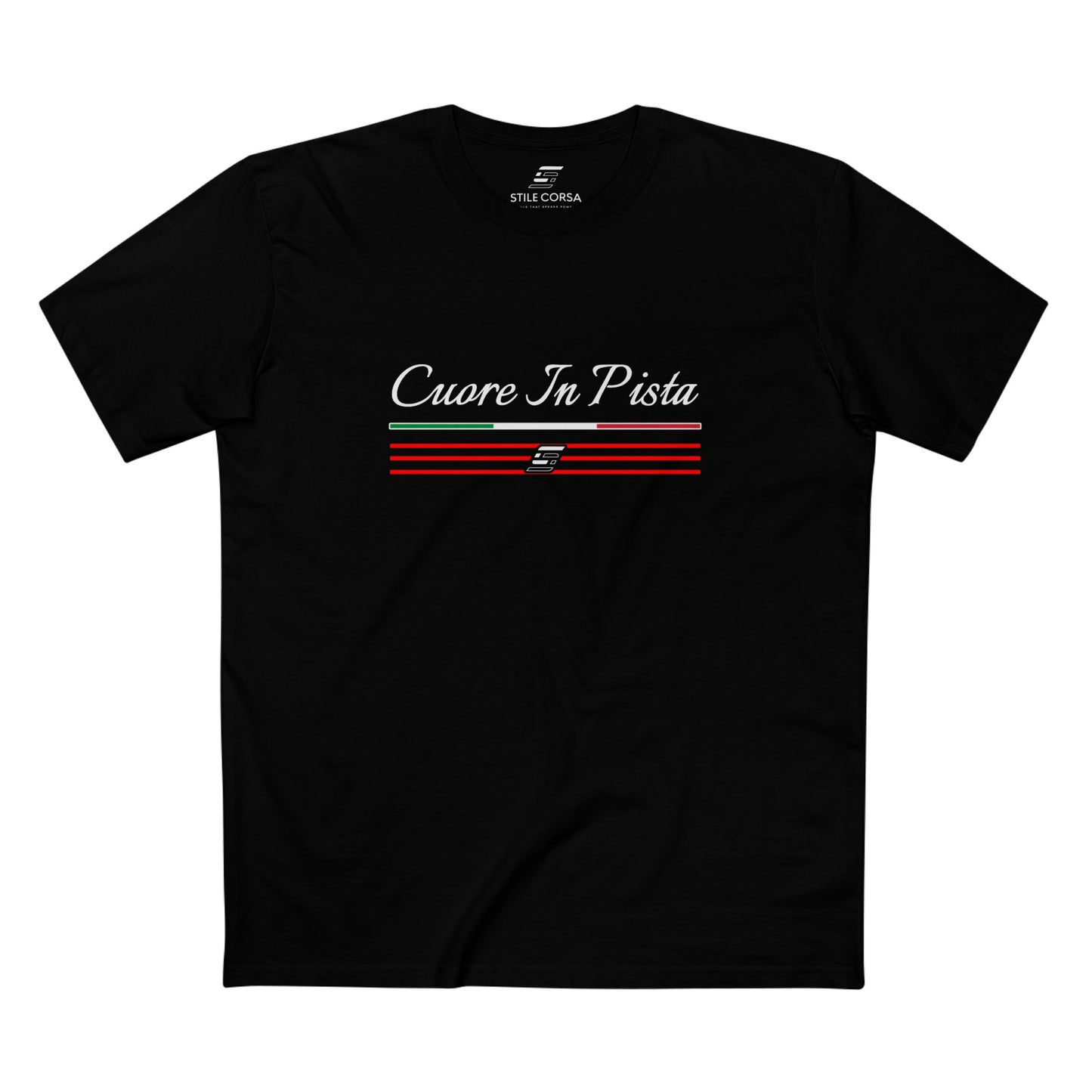 "Cuore In Pista" T-Shirt Italian Style