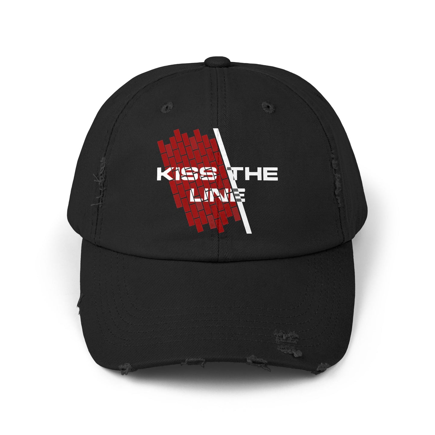 Kiss the Line - Vintage Style Cap