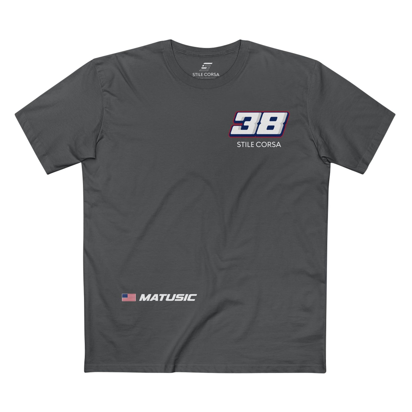Matusic #38 Raceday Tee - Men's Fit