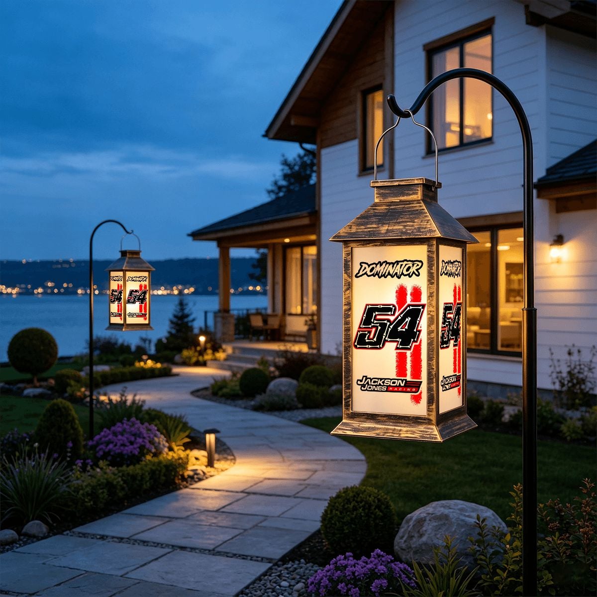 Jones #54 - Trackside Night Solar Lantern