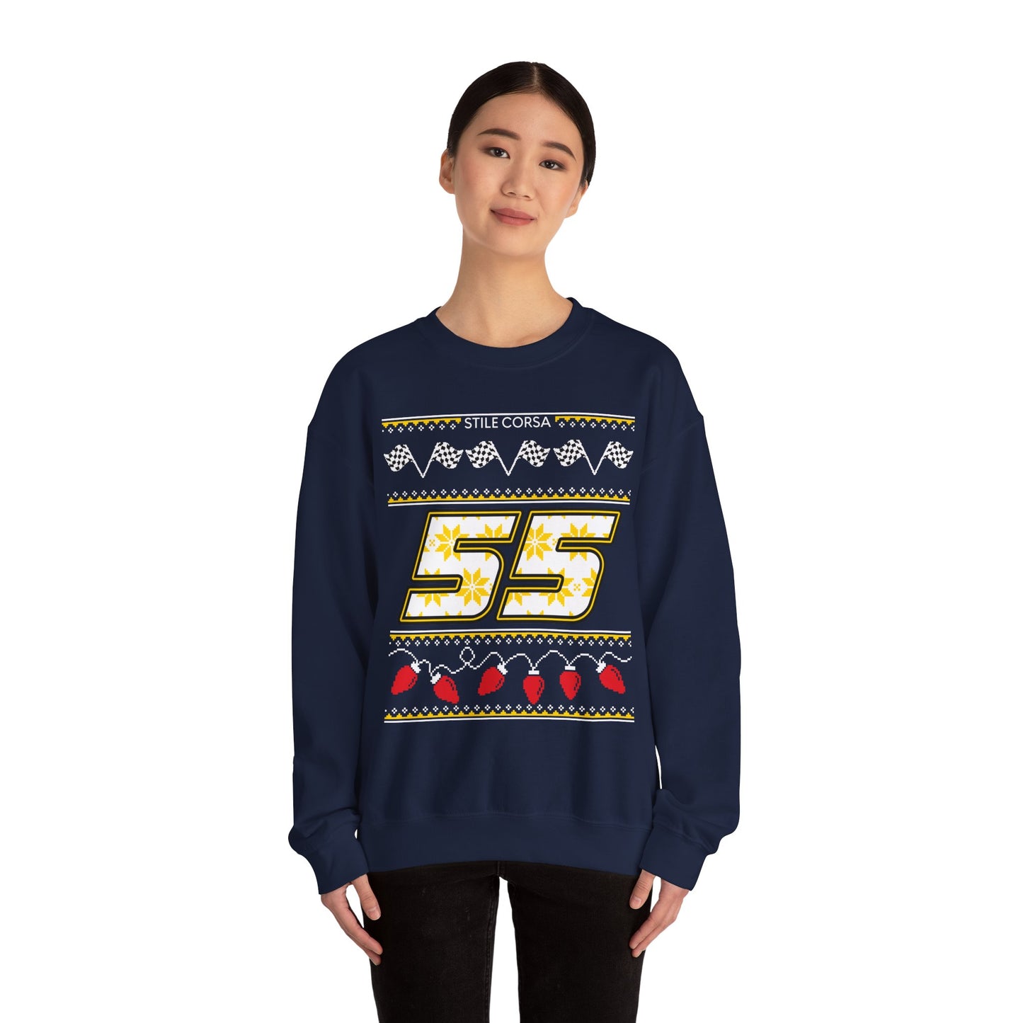Carson #55 Trackside Winter Crewneck