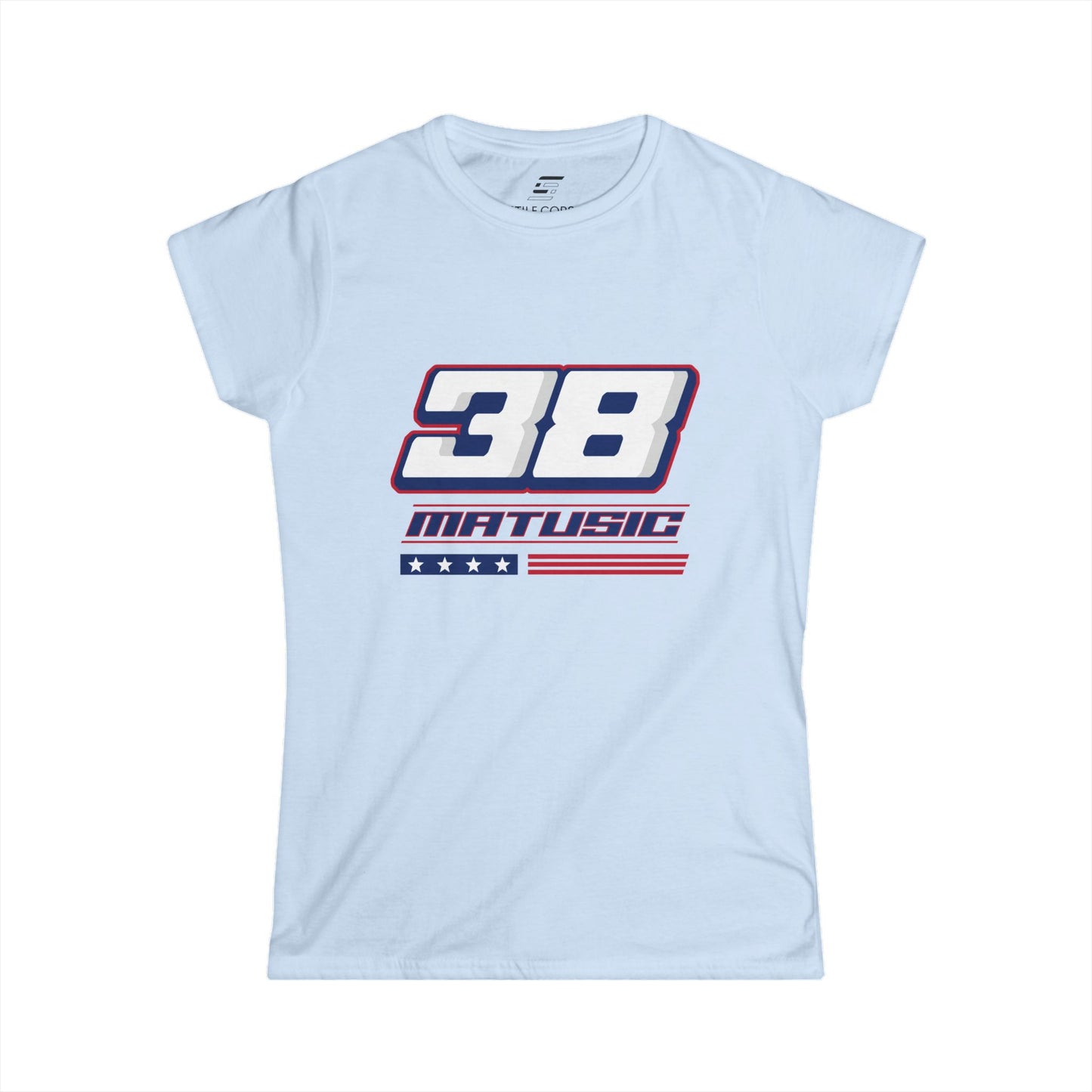 Matusic #38 Stars & Stripes Tee - Women's Fit