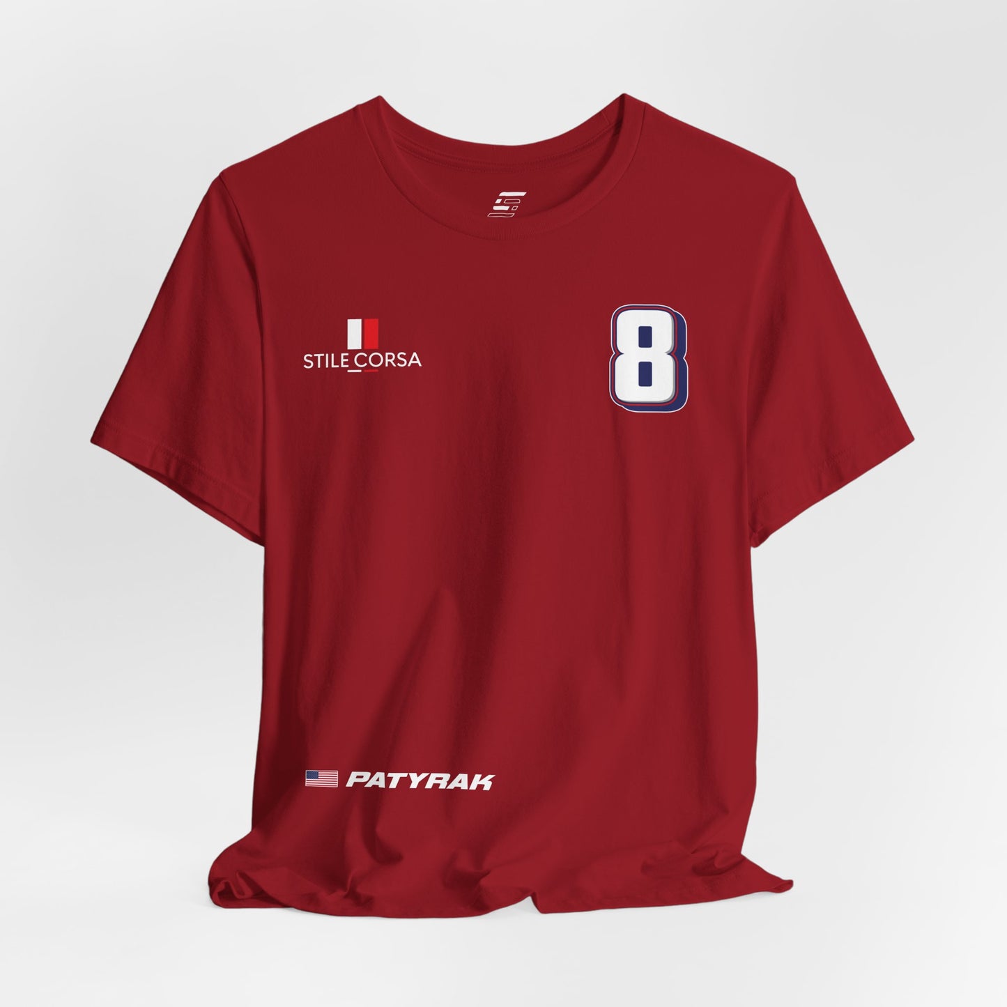 Micah Patyrak #8 Raceday Tee Blueprint Edition - Unisex Fit