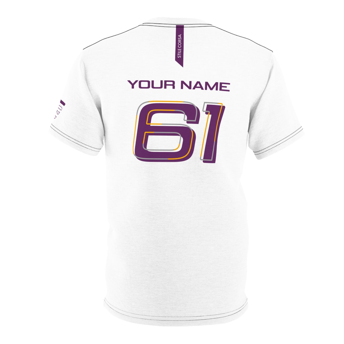 Always On Track Performance Tee – Unisex, Custom Name & Number