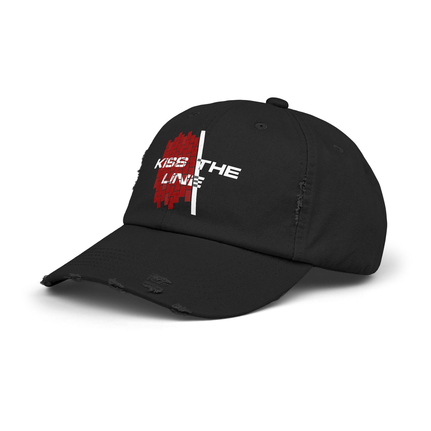 Kiss the Line - Vintage Style Cap