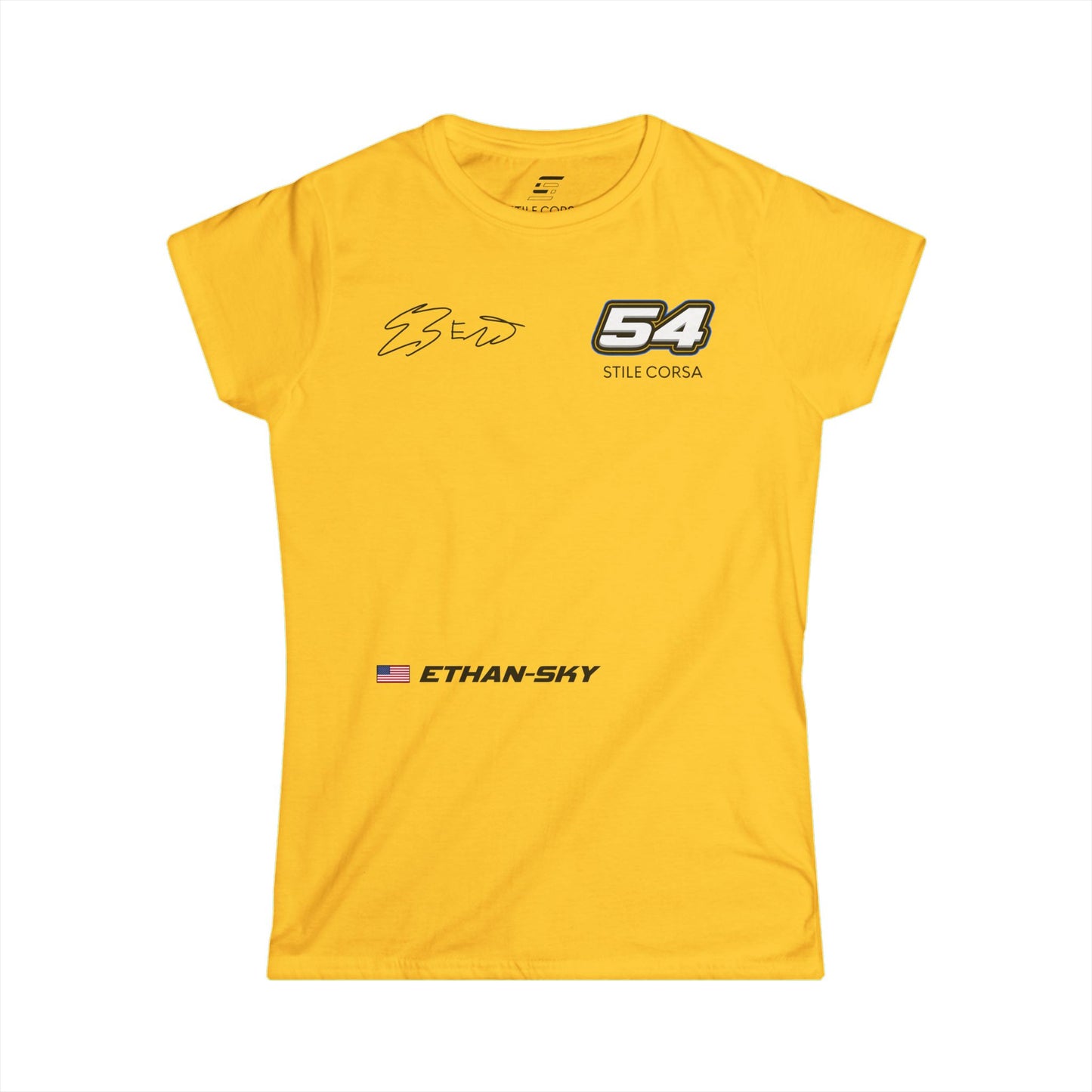 Ethan-Sky Manjencic #54 Raceday Tee - Women's Fit