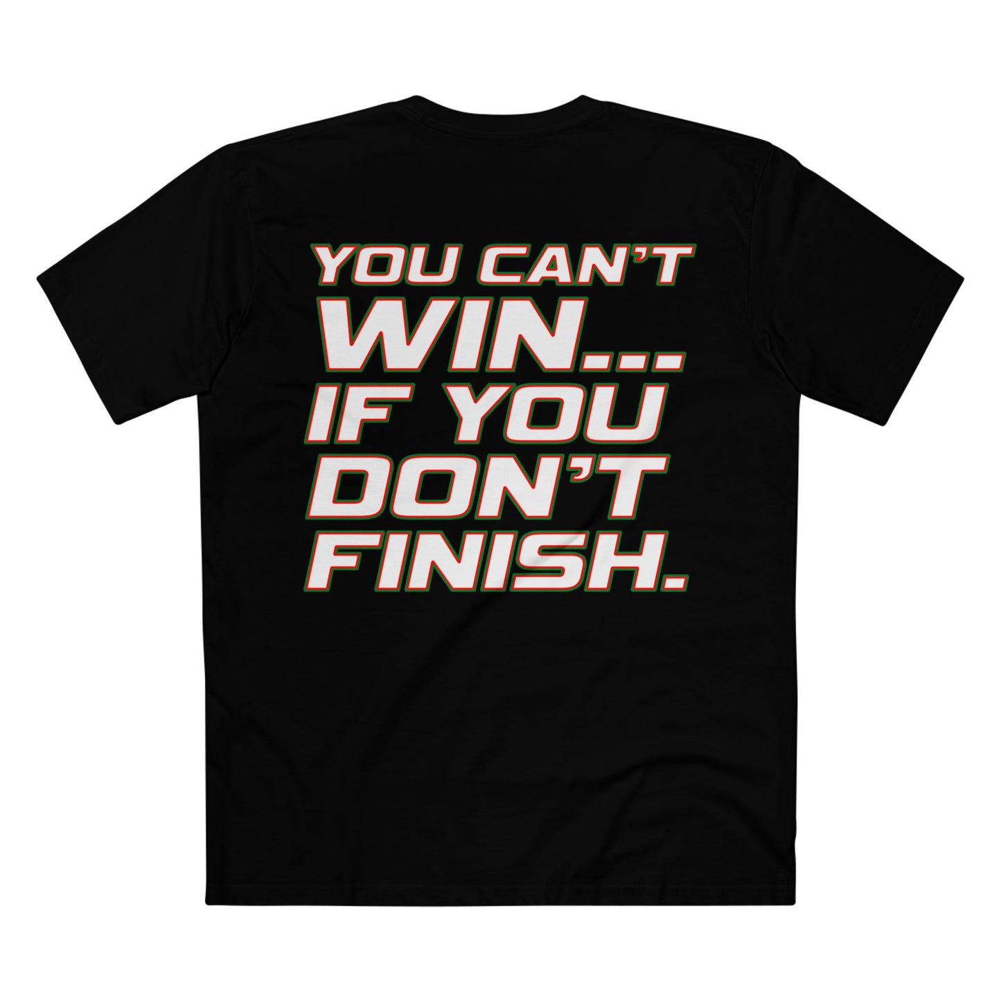 Clay O’Brien “FINISH STRONG” Tee