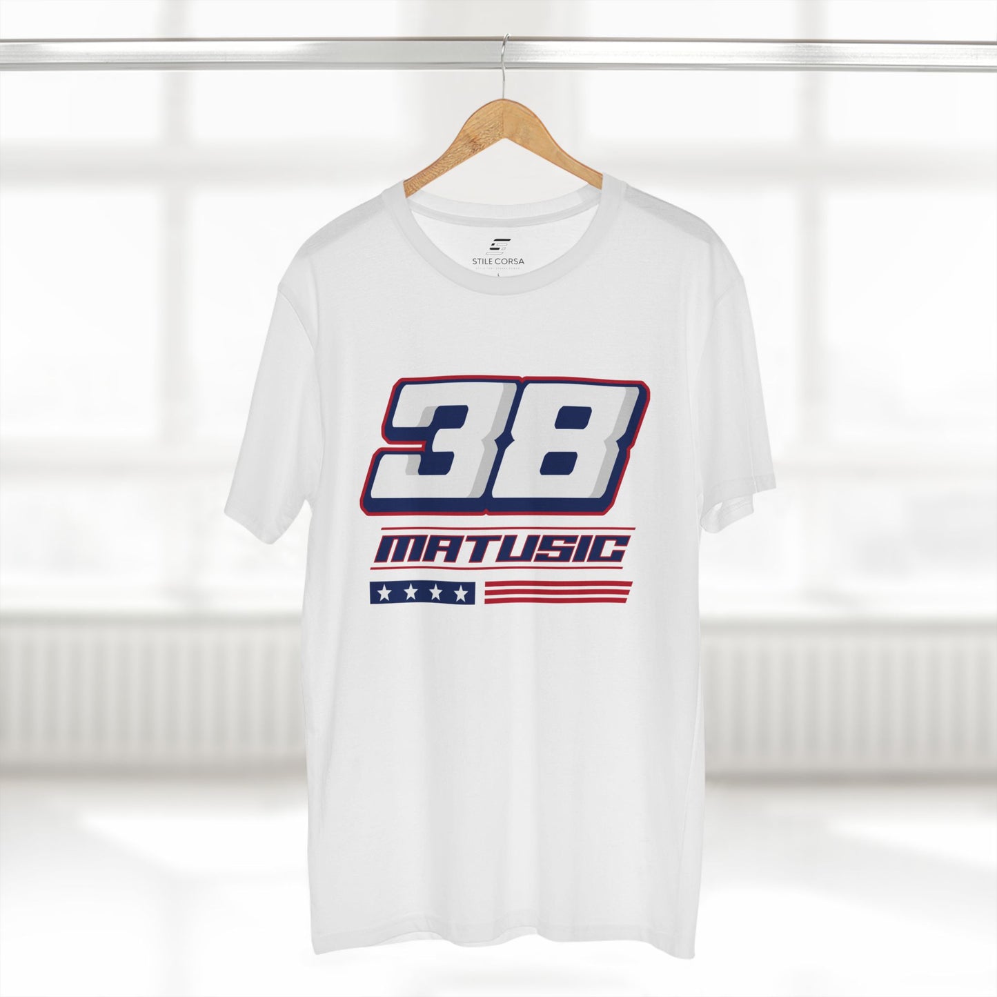 Matusic #38 Stars & Stripes Tee - Men's Fit