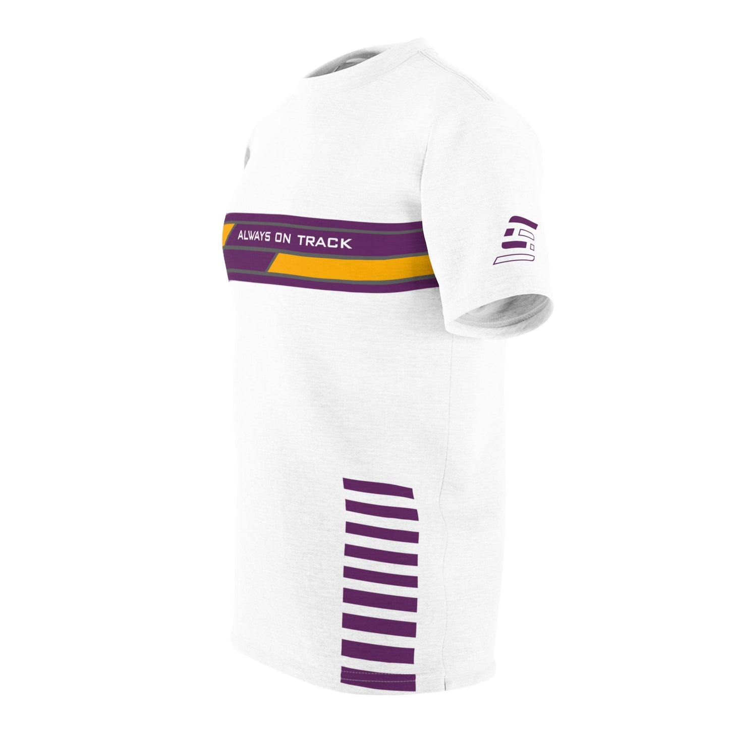 Always On Track Performance Tee – Unisex, Custom Name & Number