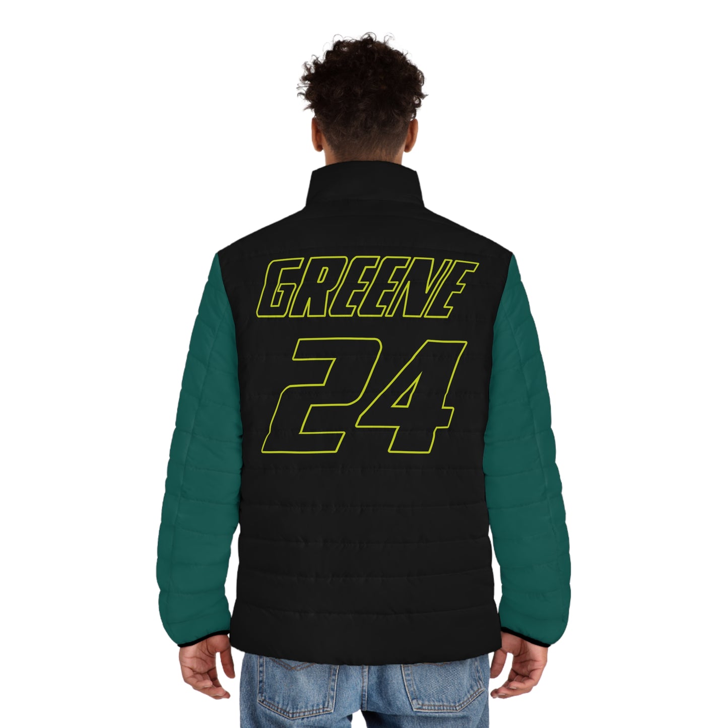 Nate Greene #24 Emerald Apex Puffer - Men's Fit