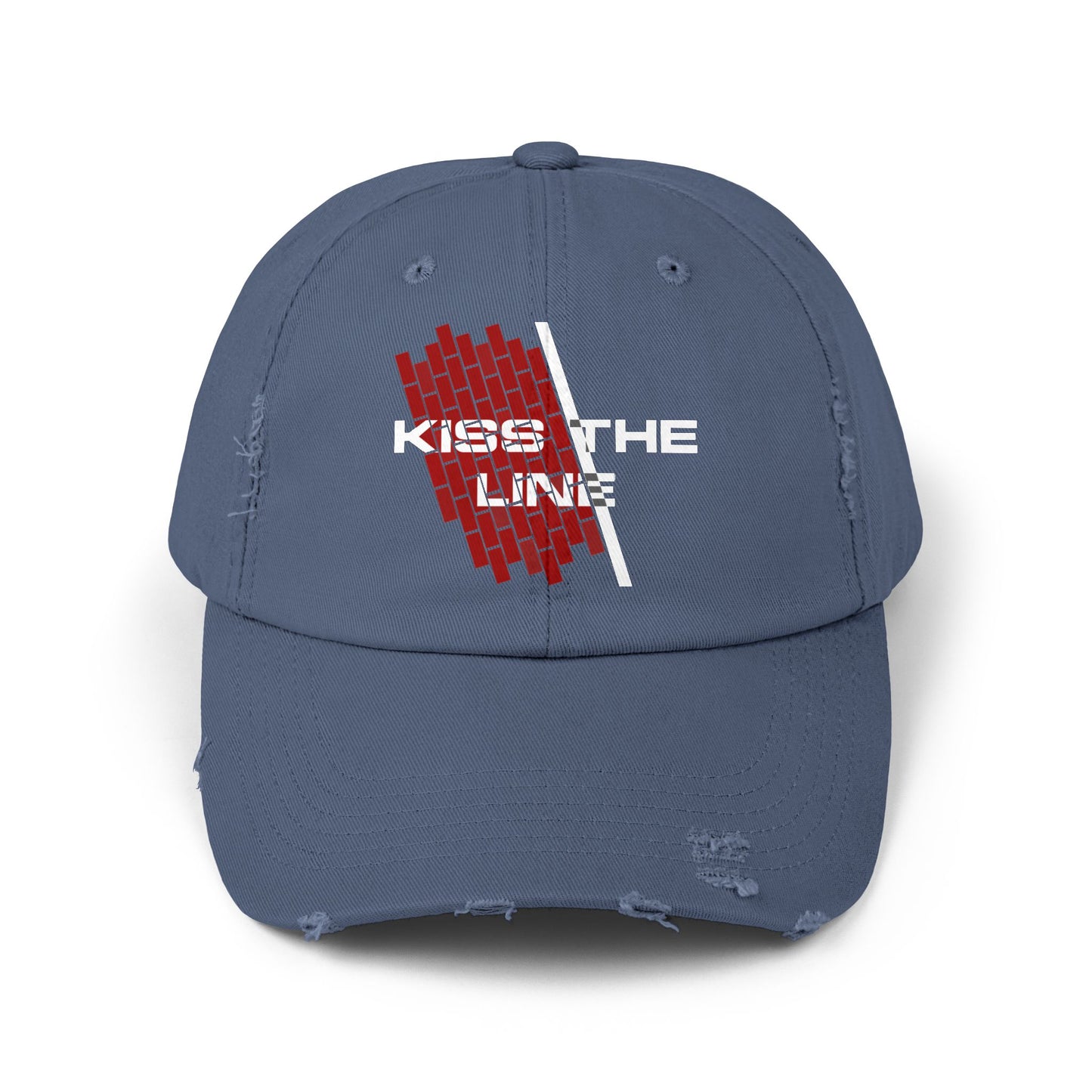 Kiss the Line - Vintage Style Cap