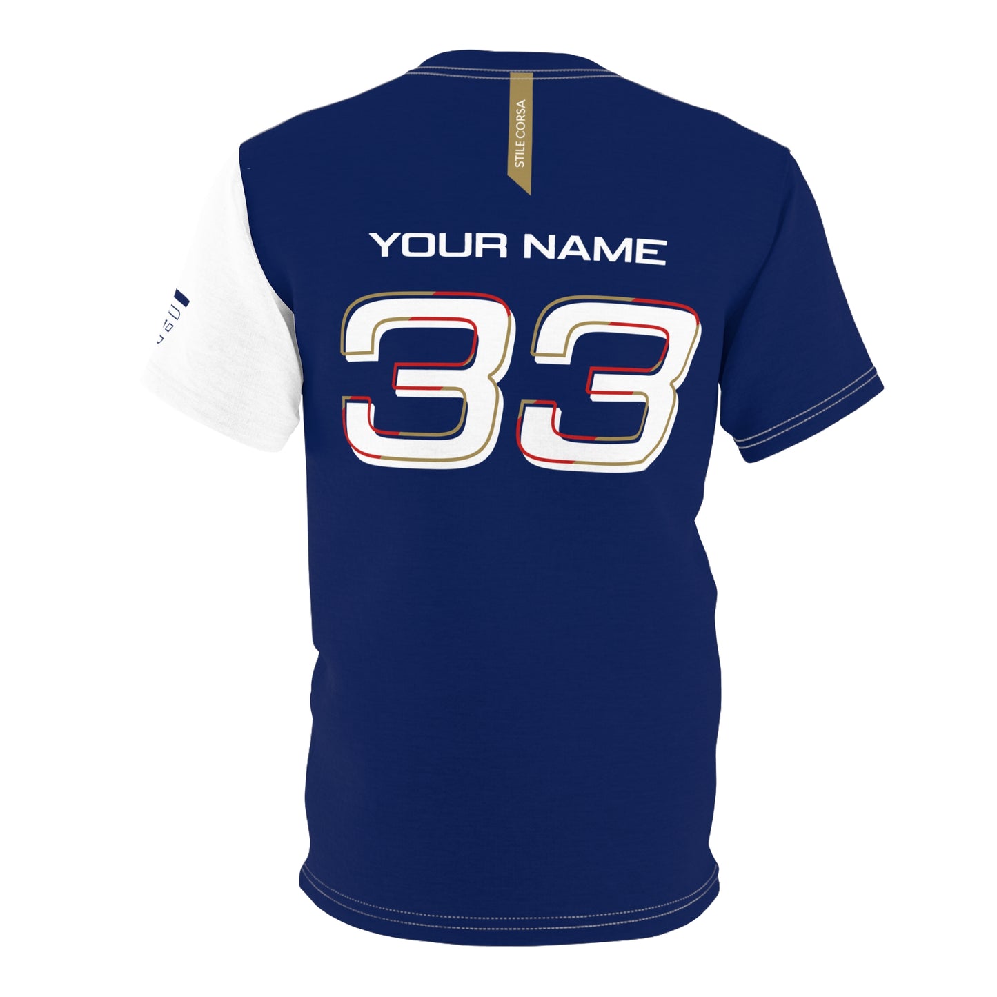 Speed Heritage Performance Tee – Unisex, Custom Name & Number