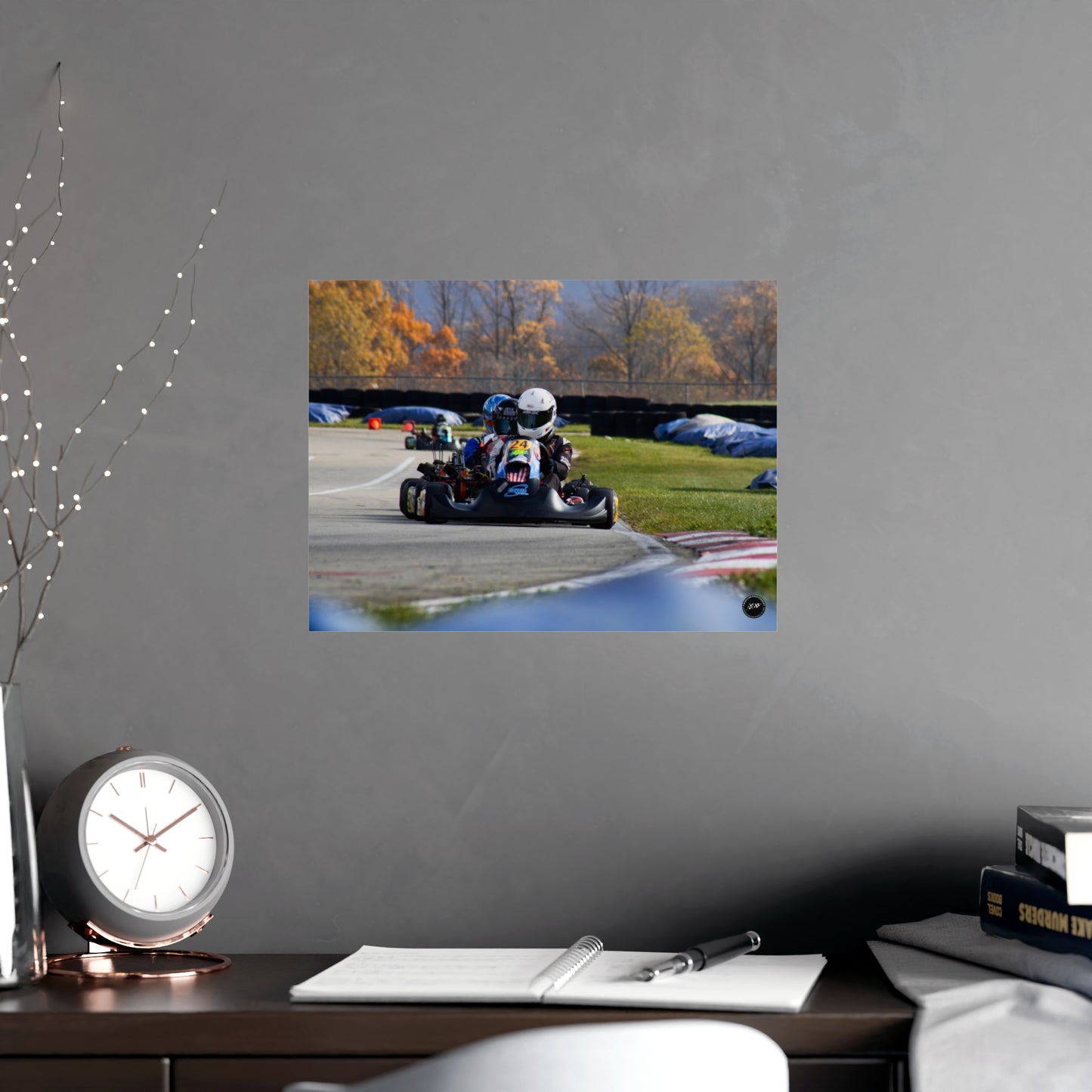 Red, White & Roar – Matte Finish Poster