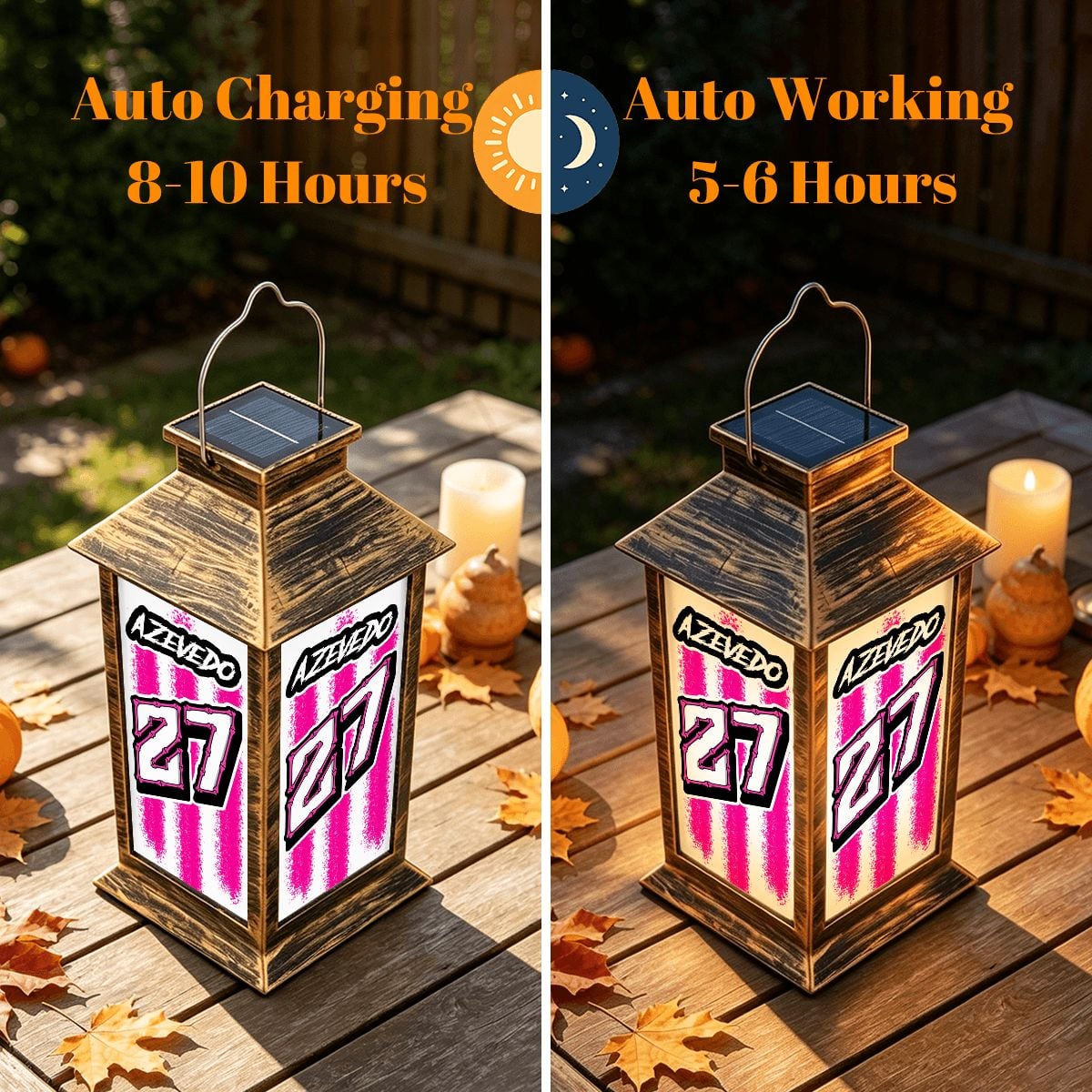 Azevedo #27 - Trackside Night Solar Lantern