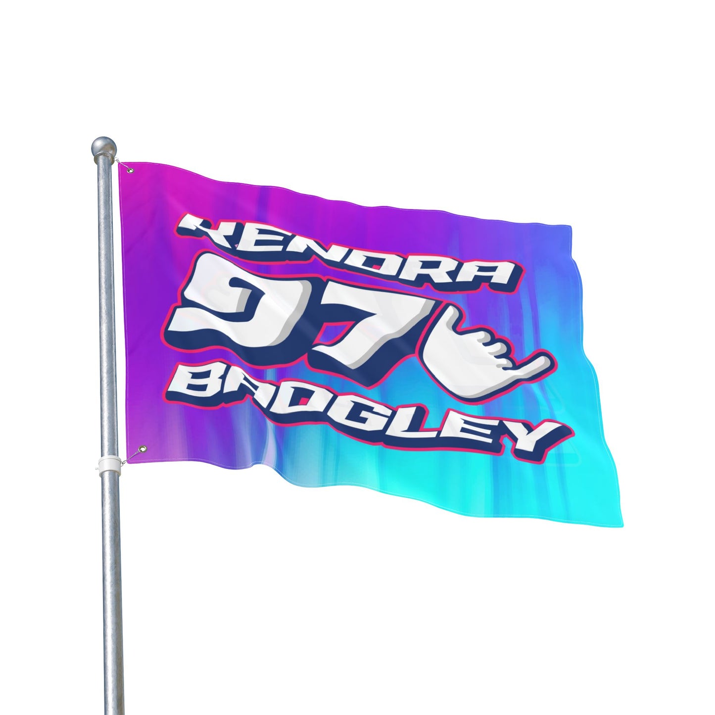 Badgley #97 Gridwave Flag