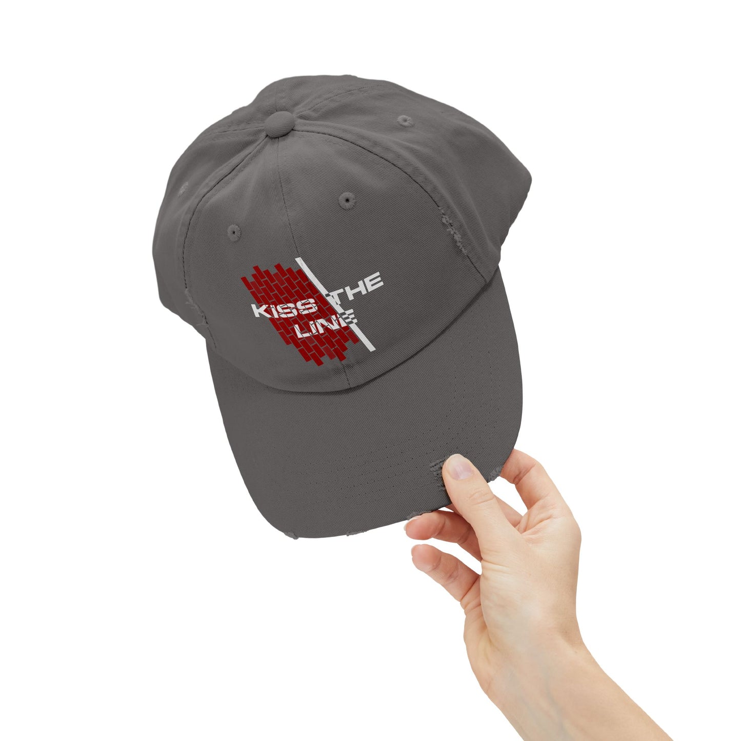 Kiss the Line - Vintage Style Cap