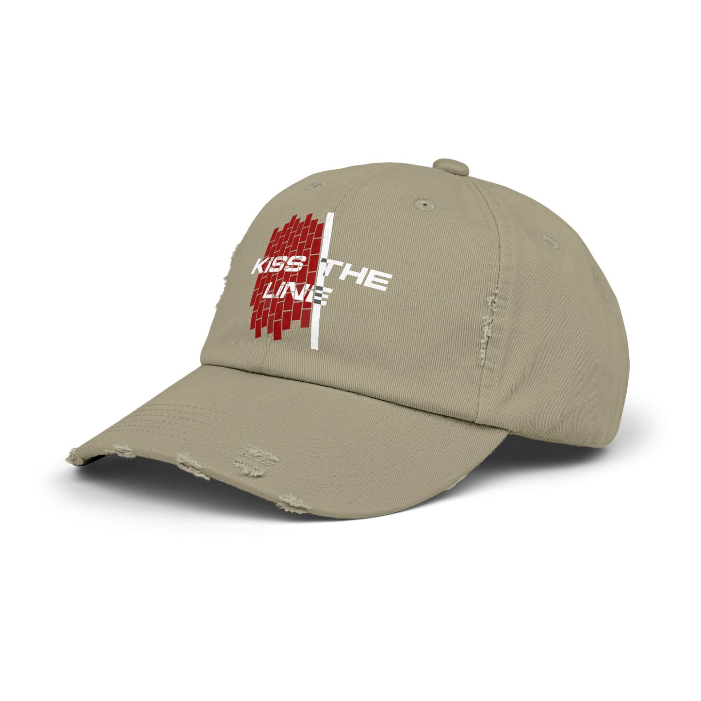 Kiss the Line - Vintage Style Cap