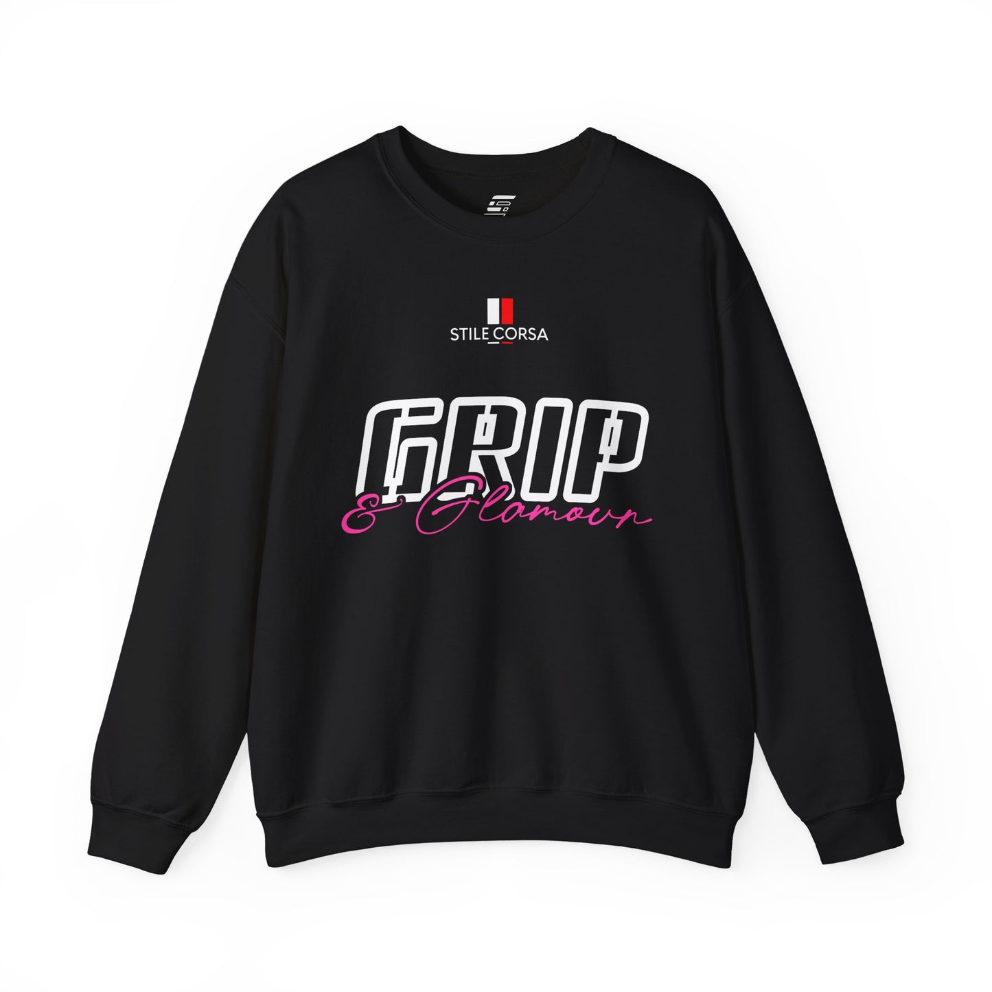 Pink 'GRIP & Glamour' Crewneck