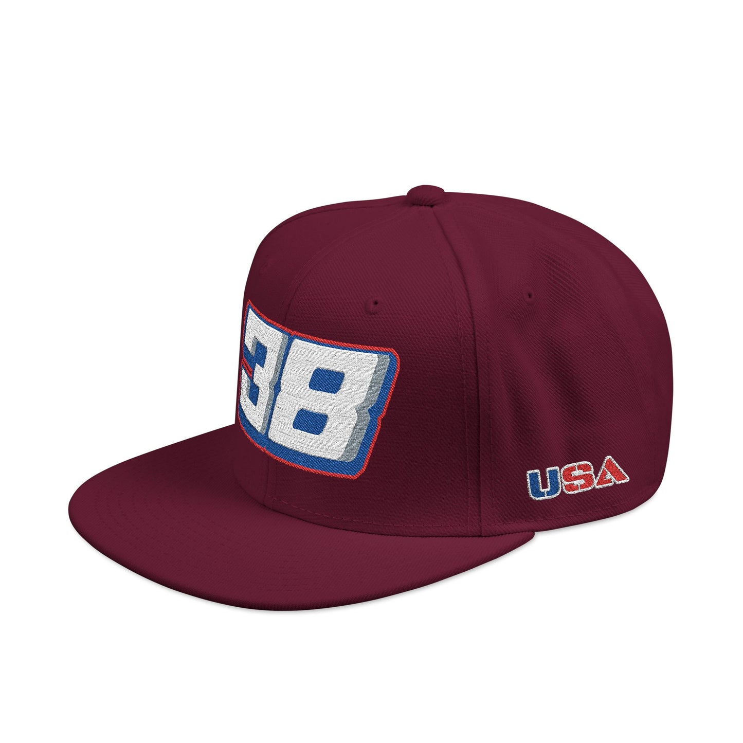 Matusic #38 USA Snapback Cap
