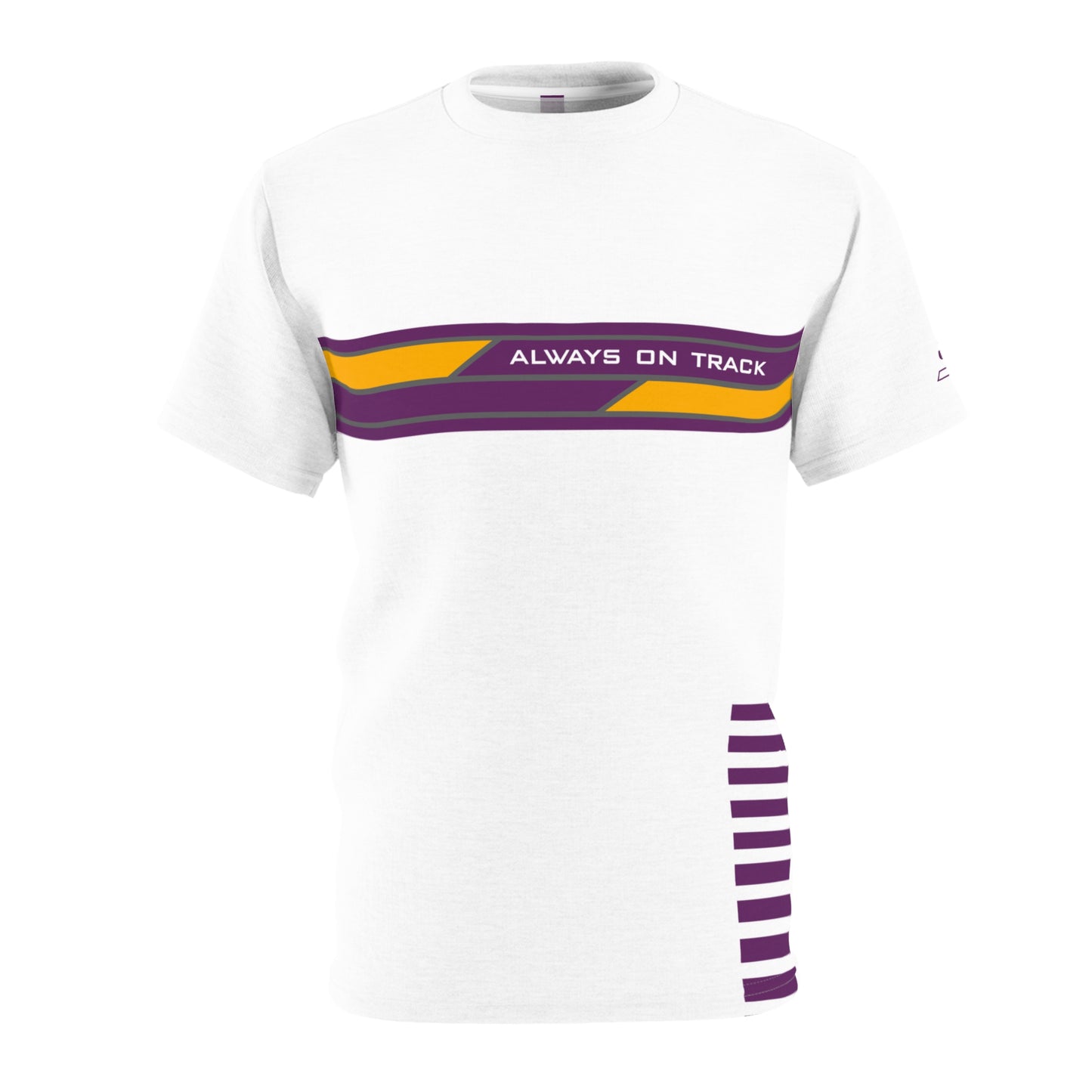 Always On Track Performance Tee – Unisex, Custom Name & Number