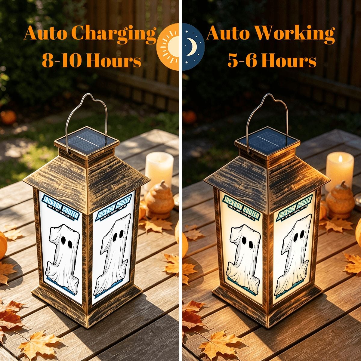Collier #1 - Trackside Night Solar Lantern