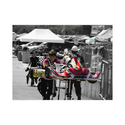 Pitstop Palette – Matte Finish Poster