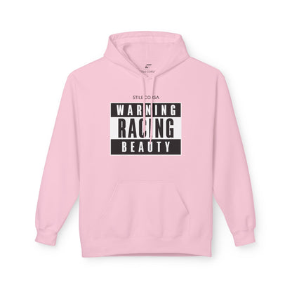 Warning Racing Beauty - Fleece Hoodie